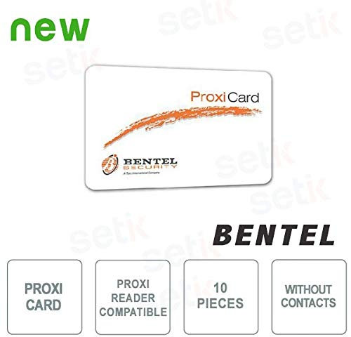 10x Tessere di Prossimità Senza Conttatti per lettore PROXI - Bentel