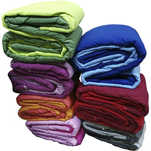 Corredocasa Trapuntino Primaverile 2 Piazze Royal Tinta Unita Double Face, Poliestere, Matrimoniale, 240x260 cm Colore da Scegliere con Una Mail