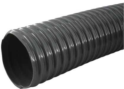 Fittingstore - METERWARE - Leichter Vakuum-Kunststoffspiralschlauch PVC-Superflex Saugschlauch Absaug Entlüftung Garten Teich Schlauch (Schlauch Ø innen: 45 mm)