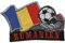 AUFNÄHER - Fußball - Rumänien - 77927 - Gr. ca. 8 x 5 cm - Patches Stick Applikation