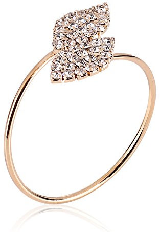 Asixx 12 Stück Serviettenringe, Servietten Halter aus Metall und Strass für für Dinnerpartys, Hochzeiten, Bankette, Catering Ringdurchmesser 4cm, Gold