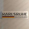 Karlsruhe Deutschland Aufkleber Karlsruhe 120x30mm Autoaufkleber Flagge 3D Fahne Germany