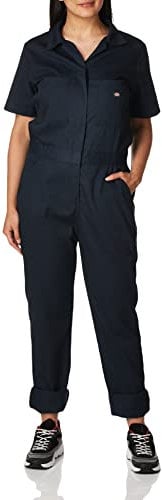 Dickies, Women's, SS FLEX COVERALL, DARK NAVY, S
