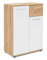 Finori Kommode, Spanplatte, Artisan/Weiß, B/H/T: 60 x 85 x 35 cm