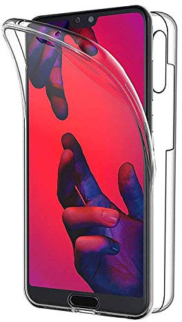 iGlobalmarket Funda para Huawei P20 Pro - Carcasa Completa [360] de [Silicona] para móvil - (Transparente Frontal + Trasera)