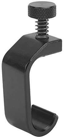 Qiilu Rear Rack Hook, Motorcycle Adjustment Luggage Rack Fixed Buckle Bracket Clip Fastener Storage Bag Hook Holder, Carrier Hook Hanger Fits for Vespa GTS 250 300 Black