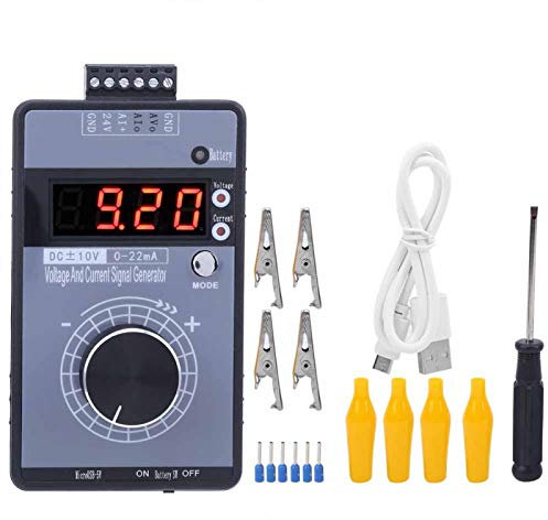 Generador de señales digitales duraderas de alta precisión, generador de señales de voltaje, 0‑10 V 0‑22 mA para voltaje
