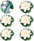 SHOWHEEL 5 Stück Schwimmende Blumen,Künstliche Seerosen,Seerose Lotusblüte,Schwimmende Blumen,schwimmend Lotusblüten,Lotusblüte Wasserlilie,Seerose,Wasserlilie Schwimmende TeichDekoratio (weiß)