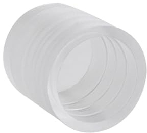 LEDKIA Endkappe für LED-Schlauch Rund 220V AC IP65 Schnitt alle 100 cm Tran