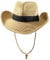 MCHDMI Chapeau De Paille, Hommes Grande Taille Panama Chapeaux Grosse tête Pliable Cowboy Fedora Casquette Grande Taille Chapeau de Paille 58CM 60CM 62CM (Color : Khaki, Size : 62cm)