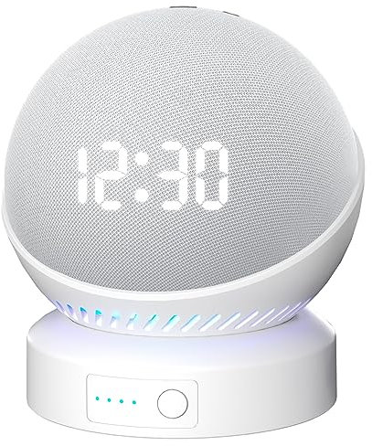 Portable dot 5th gen Battey Base (White)