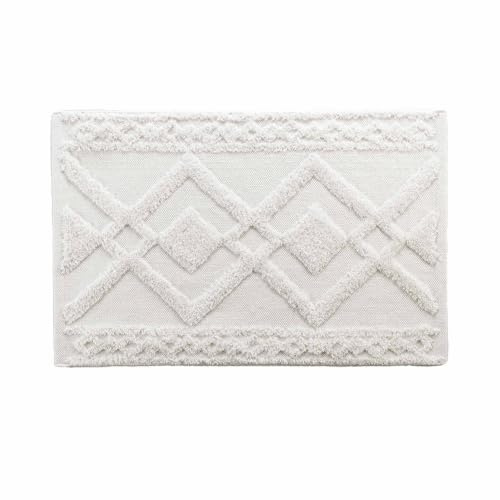 Douceur d'Intérieur Gladis Badematte (50 x 80 cm), getuftete Jacquard-Baumwolle