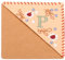 PATIKIL Personalized Gesticktes Lesezeichen Ecke Niedliche Blume Filz Genäht Dreieck Buch Marke Seite Marker für Frauen Männer Buchliebhaber Lehrer Rosa Buchstabe P