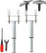 EURXLQ 2 pcs Weiß Bettfüße Einziehbar,12-18cm Bettbeine Verstellbar,Bettgestell Beine,Bett Füße,Strapazierfähig Lattenstützbein,Metall-Möbelstützfüße,Geeignet für Bettgestell,Schrank,Sofa