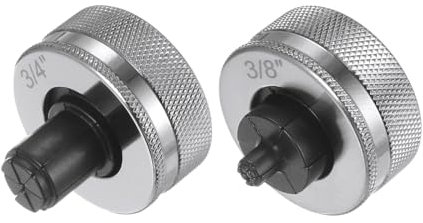 QUARKZMAN Swage Expander Kopf 3/8, 3/4 Hydraulischer Rohrweiterungs-Kopf für HVAC/R Rohrweiterungs-Werkzeug Rohrschneider