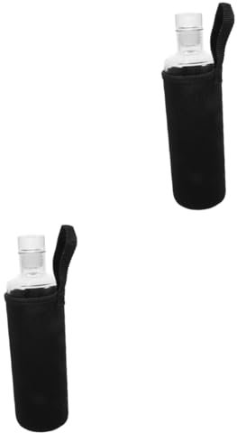 OUNONA 2st Karaffe Mit Deckel Wasserflasche Smoothie-gläser Saftzubehör Multifunktions-saftflasche Klare Flasche Für Den Außenbereich Leere Sodaflaschen Glas Mit Hohem Borosilikatgehalt