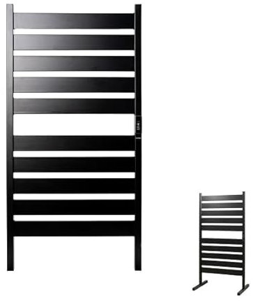 Elektrischer Handtuchwärmer als Standgerät oder zur Wandmontage Towarall InnovaGoods 10 Stangen, Schwarz | 260 W