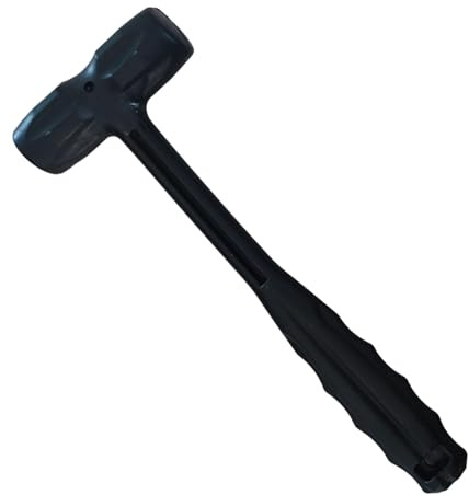 Mallet Hammer - Tiny Double-Faced Soft Mallet | Furniture Mounting Hammer | Anti-Slip Rubber Hammer | Soft Hammer Mallet With Ergonomic Handle | Soft Hammer For Install Shelves And Assemble Bulk