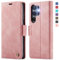 XYGLOW Handyhülle für Samsung Galaxy S25 Ultra 5G Hülle Klappbar Premium PU Lederhülle Klapphülle【RFID Schutz】 Kartenfach Standfunktion Schutzhülle für Samsung S25 Ultra Flip Case Tasche Cover,Rosa