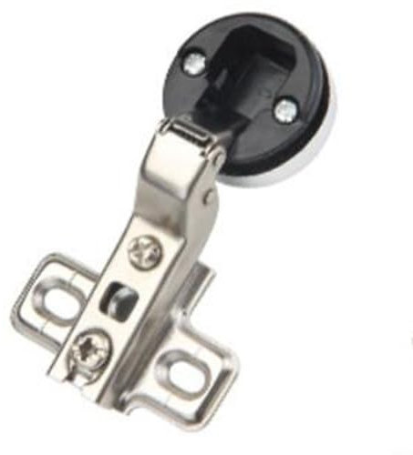 Aprilsunnyzone Confezione da 2 cerniere per porte con coperchio per armadi in vetro e guardaroba, diametro tazza 35 mm, spessore vetro 4-8 mm, acciaio laminato a freddo
