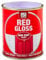 PNJB Non-Drip Gloss Red Paint, Hard Drying Performance, Durable, Interior and Exterior, Used for Metal, Wood, and Plastic, Walls with Perfect Finish, 300ml (1PCS)