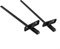 Rip Fence Guide for Circular Saws BSS610 BSS611 2 Pieces, Part Number 1640958, Compatible with 5005BA, 5007NB