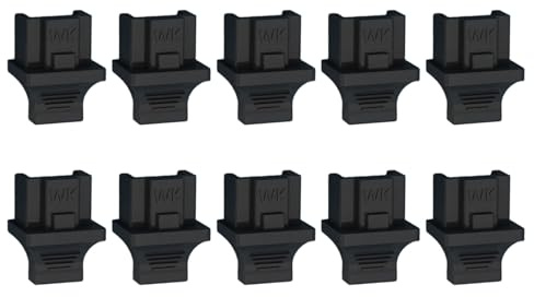 ANMITI 10pcs Ethernet Port RJ45 Staubabdeckung Caps Protector Plug RJ45 Staubstopfen Für Laptop Computer Router Stecker Ethernet Anschlussabdeckungen