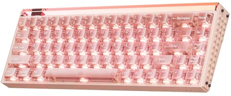 MelGeek MADE68 Ultra+ Wired Hall Effect Magnetic Gaming Keyboard | Rapid Trigger, Adjustable Actuation for FPS Gamers | 65% Layout Hot-Swap Custom Keyboard, SOCD, RGB Lightbox, Aluminum Case