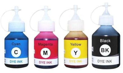 Dye Ink Set Kompatibel mit DCP-T300 DCP-T300 500W 700W MFC-T800W MFC-T800W T-Serie Ink Tank Drucker 4 Farben