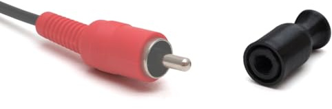 Obvious Matters Cinch Abdeckung für Kabel Buchse Stecker, sichere Handhabung, Schutz für Mischpulte, Receiver und Verstärker, Audio Schutz Wasser Schmutz Staub (Cinch Stecker + Griff, 16)