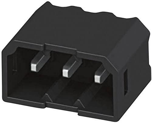PHOENIX CONTACT PTSM 0,5/2-HH-2,5-THR R16 Leiterplattengrundleiste, Schwarz, 0.5 mm² Nennquerschnitt, 2 Anschlüsse, PTSM 0,5/..-HH-THR Artikelfamilie, 2.5 mm Rastermaß, 500 Stück