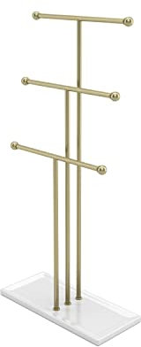 Umbra Trigem - Arbre à Bijoux en métal doré et métal Blanc