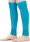 Mysocks Stulpen Damen beinwärmer Frauen Mädchen Winter 80er Stulpen Beinstulpen Beinwärmer Kniestrümpfe Leg Warmers Strümpfe in Einheitsgröße, Aquablau