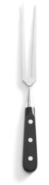 HENDI Tranchiergabel, Fleischgabel, Küchenmesser, Messer, Hergestellt aus geschmiedetem Chrom-Molybdän-Stahl, Klinge: 175mm, Länge: 290mm, POM-Plastic, Edelstahl