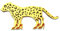 Badge - Femme Jaune | Pin's Léopard | Badge Lion | Pin's en émail | Petit cadeau de mode