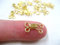 20sets Gold Color Hook and Eye Fasteners Skirt Dress Bra Sew On Collar Hook