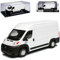 Greenlight Dodge Ram Promaster Transporter Kasten Weiss Baugleich FIAT Ducato Citroen Jumper Peugeot Boxer 1/43 Modell Auto mit individiuellem Wunschkennzeichen