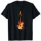Geschenk für Gitarrenspieler | Gitarrenmotiv Silhouette T-Shirt