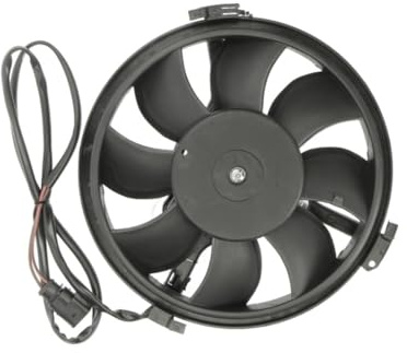 THERMOTEC D8W033TT Kühlerlüfter Lüfter Motorkühlung mit Kühlerlüfterrahmen (Zarge) Kompatibel mit VW PASSAT Variant 3B6 8D0959455J