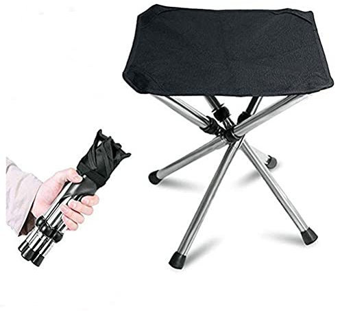 Lewpox J-ouuo Klappstuhl, Klappbarer Campingstuhl,Ultraleichter,Faltbarer Anglerstuhl,für Outdoor Aktivitäten,Camping,Grill,Picknick,Wandern max Belastung beträgt 200KG