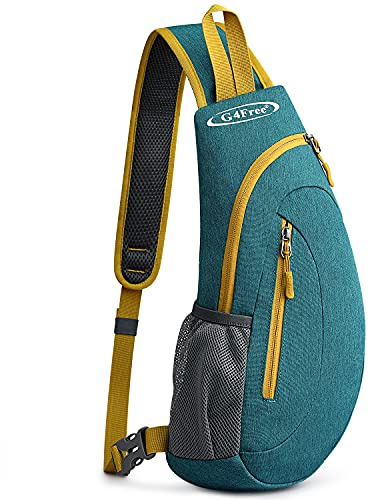 G4Free Piccola borsa a tracolla borsa a tracolla zaino da spalla antifurto all'aperto