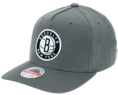Mitchell & Ness NBA Fuse 2.0 Classic Red Snapback - Brooklyn Nets