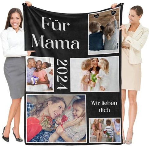 Personalisierte Decke mit Foto, Personalisierte Decken, Personalisierte Kuscheldecke, Personalisierte Foto Decke, Personalisierte Weihnachts Geschenke für Frauen und Männer, Geschenk für Weihnachten