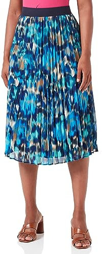 s.Oliver Damen Chiffonrock Blue 38