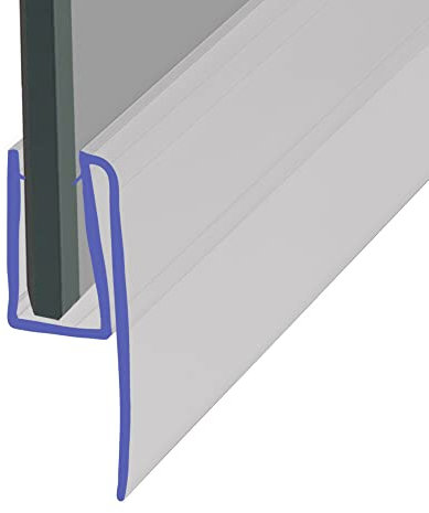 Shower Seal for Screens, Doors or Panels | Fits 6, 7 or 8mm Glass | Seals Gaps up to 17mm | 80cm, 90cm, 140cm or 2m Long | SEAL134 (25mm Sample)