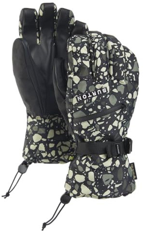 Burton Herren Gore-TEX Ski- und Snowboard-Winterhandschuhe, Sediment, Größe S