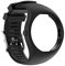 INF Armband kompatibel mit Polar M200 Silikon Schwarz Uhrenarmband Ersatzarmband