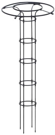 kowaku Cadre d'escalade pour Plantes en Treillis, obélisque de Jardin, Support Robuste pour Plantes en Pot, Cadre de Tour de Parapluie Vertical pour Roses, 180 cm de Hauteur