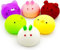 Squeeze Toys Squishy Giocattoli 6 Pezzi Mini Giocattoli Antistress da Spremere Morbidi, Kawaii Squishy Gadget Compleanno Bambini, Squishy Piccoli Gadget Regalini Fine Festa Compleanno