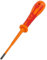 C.K Dextro VDE Ultra Slim Modulo Electrical Screwdriver MOD2 x 125mm, SL/PZ Plusminus Thin, Electricians Insulated Terminal MCB Screwdrivers, Grip Tip, Fuse Board Screw Driver, Hand Tools T49245